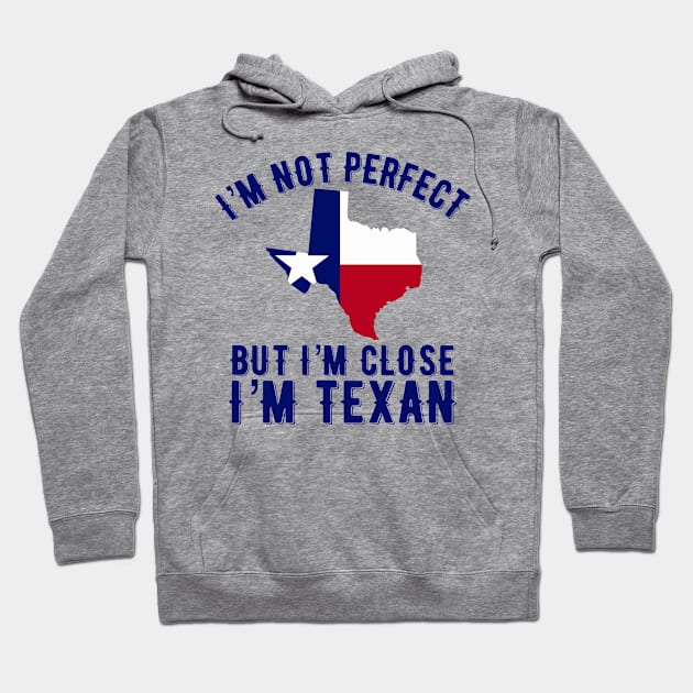 I’m Texan Hoodie by MessageOnApparel